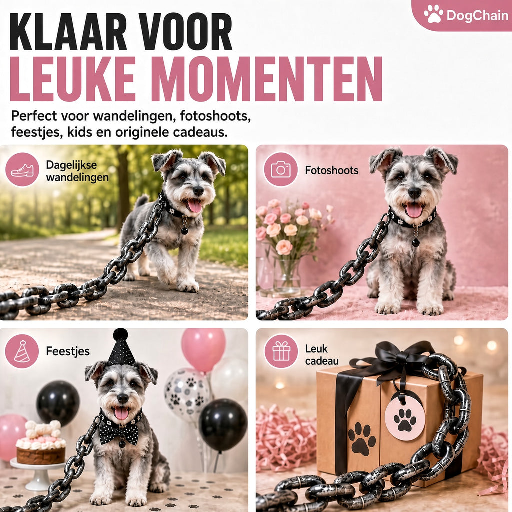 DogChain – De stoerste leiband voor kleine baasjes