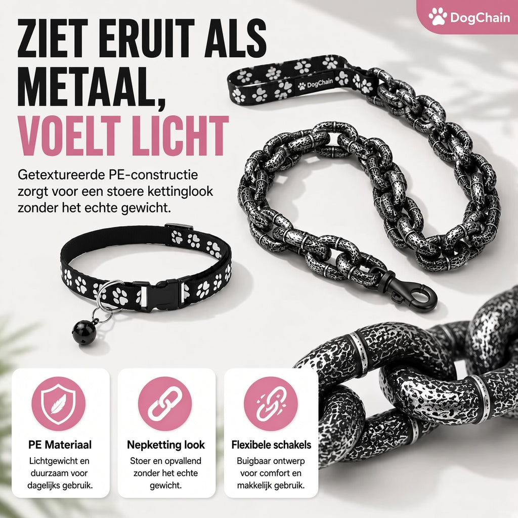 DogChain – De stoerste leiband voor kleine baasjes
