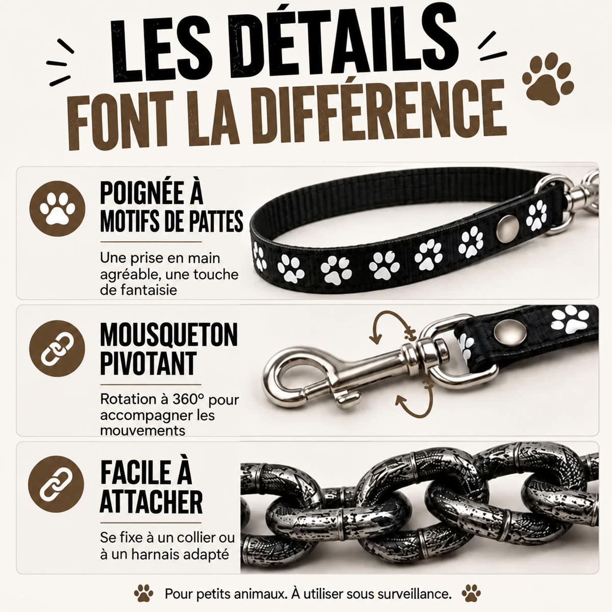 DogChain – La laisse la plus stylée pour les petits chefs
